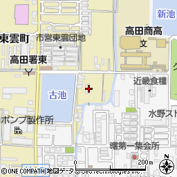 奈良県大和高田市東雲町9周辺の地図