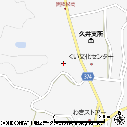 広島県三原市久井町和草2277周辺の地図