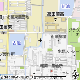 奈良県大和高田市東雲町10周辺の地図