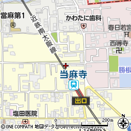 奈良県葛城市當麻114周辺の地図