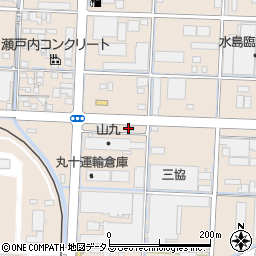 丸三機械商事株式会社水島営業所周辺の地図