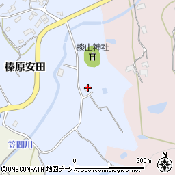 奈良県宇陀市榛原安田737周辺の地図
