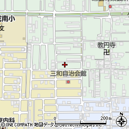 奈良県橿原市常盤町41-15周辺の地図