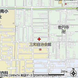 奈良県橿原市常盤町41-16周辺の地図