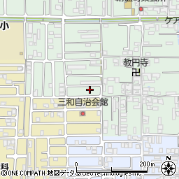 奈良県橿原市常盤町41-20周辺の地図