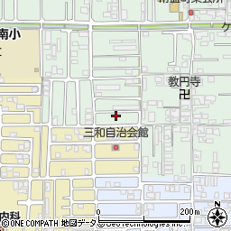 奈良県橿原市常盤町41-17周辺の地図