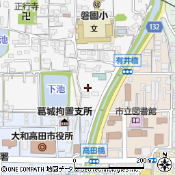 奈良県大和高田市有井249周辺の地図