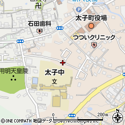 akippa太子町山田駐車場周辺の地図