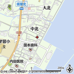 兵庫県淡路市久留麻中北2420周辺の地図