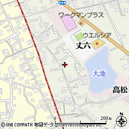 大阪府堺市東区草尾375-2周辺の地図