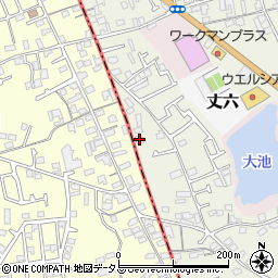 大阪府堺市東区草尾370周辺の地図