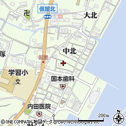 兵庫県淡路市久留麻中北2427周辺の地図