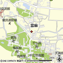 奈良県葛城市當麻869周辺の地図