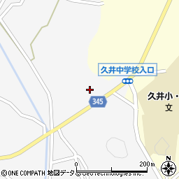 広島県三原市久井町和草2834周辺の地図