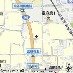 奈良県葛城市當麻410周辺の地図