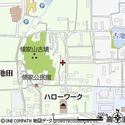 奈良県大和高田市池田540周辺の地図