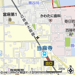 奈良県葛城市當麻132周辺の地図