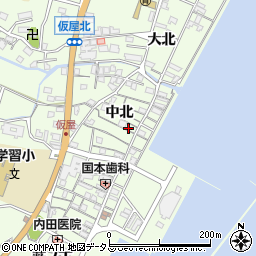 兵庫県淡路市久留麻中北2394周辺の地図