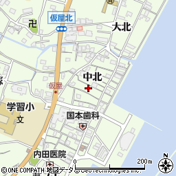 兵庫県淡路市久留麻中北2401周辺の地図
