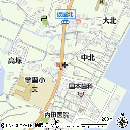 兵庫県淡路市久留麻中北1946周辺の地図