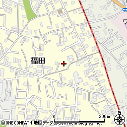 大阪府堺市中区福田368周辺の地図