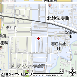 奈良県橿原市北妙法寺町26-3周辺の地図