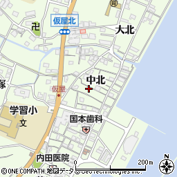 兵庫県淡路市久留麻中北2402周辺の地図