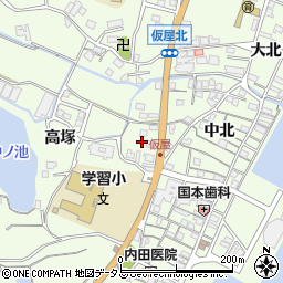 兵庫県淡路市久留麻高塚1784周辺の地図
