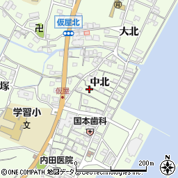兵庫県淡路市久留麻中北2403周辺の地図