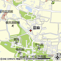 奈良県葛城市當麻876周辺の地図