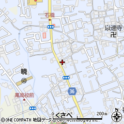 朝日新聞サービスアンカー鳳周辺の地図