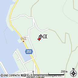 香川県小豆郡土庄町小江116周辺の地図