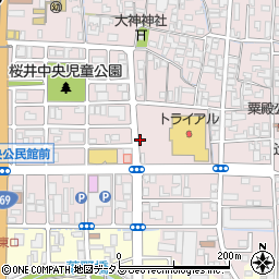 個別指導キャンパス奈良桜井校周辺の地図