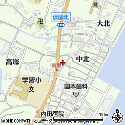 兵庫県淡路市久留麻中北1947周辺の地図