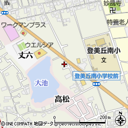 大阪府堺市東区草尾608周辺の地図