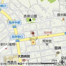 田井公民館周辺の地図