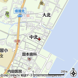 兵庫県淡路市久留麻中北2380周辺の地図