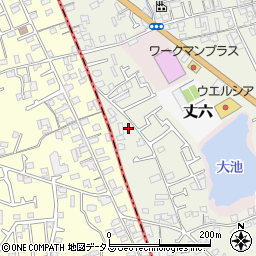 大阪府堺市東区草尾369周辺の地図