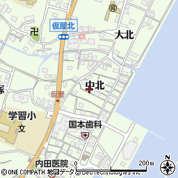 兵庫県淡路市久留麻中北2389周辺の地図