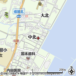 兵庫県淡路市久留麻中北2379周辺の地図