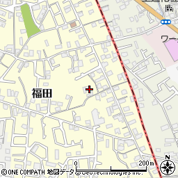 大阪府堺市中区福田369周辺の地図