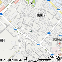 高石警察署綾井交番周辺の地図