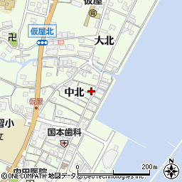 兵庫県淡路市久留麻中北2368周辺の地図