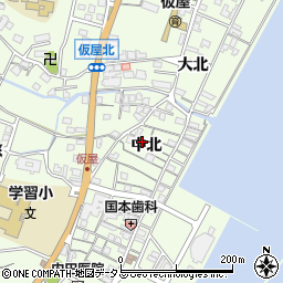 兵庫県淡路市久留麻中北2375周辺の地図