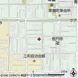 奈良県橿原市常盤町49周辺の地図