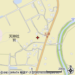 奈良県宇陀市大宇陀五津738-1周辺の地図