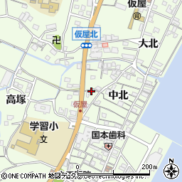 兵庫県淡路市久留麻中北1950周辺の地図