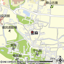 奈良県葛城市當麻882周辺の地図