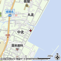 兵庫県淡路市久留麻中北2357周辺の地図