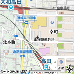 タリーズコーヒー トナリエ大和高田店周辺の地図